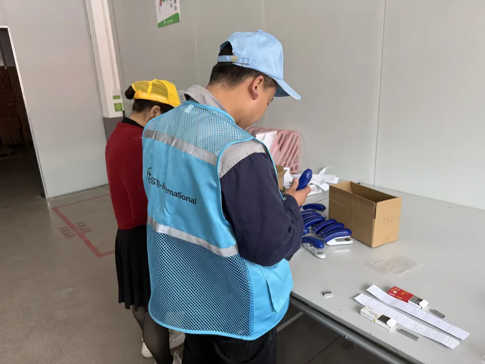 Pre-shipment inspection report